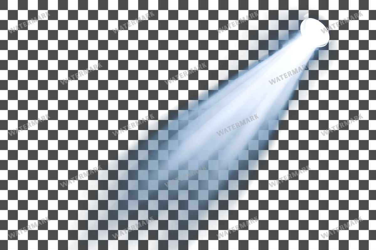 Spotlight Focused Beam Transparent Overlay Pngs