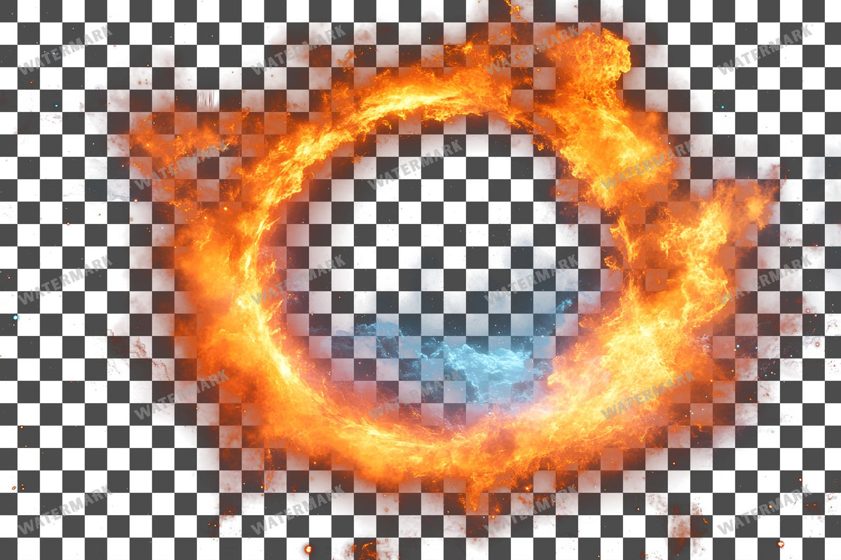 Witch Portal PNG overlay on a transparent checkered background, preview 33