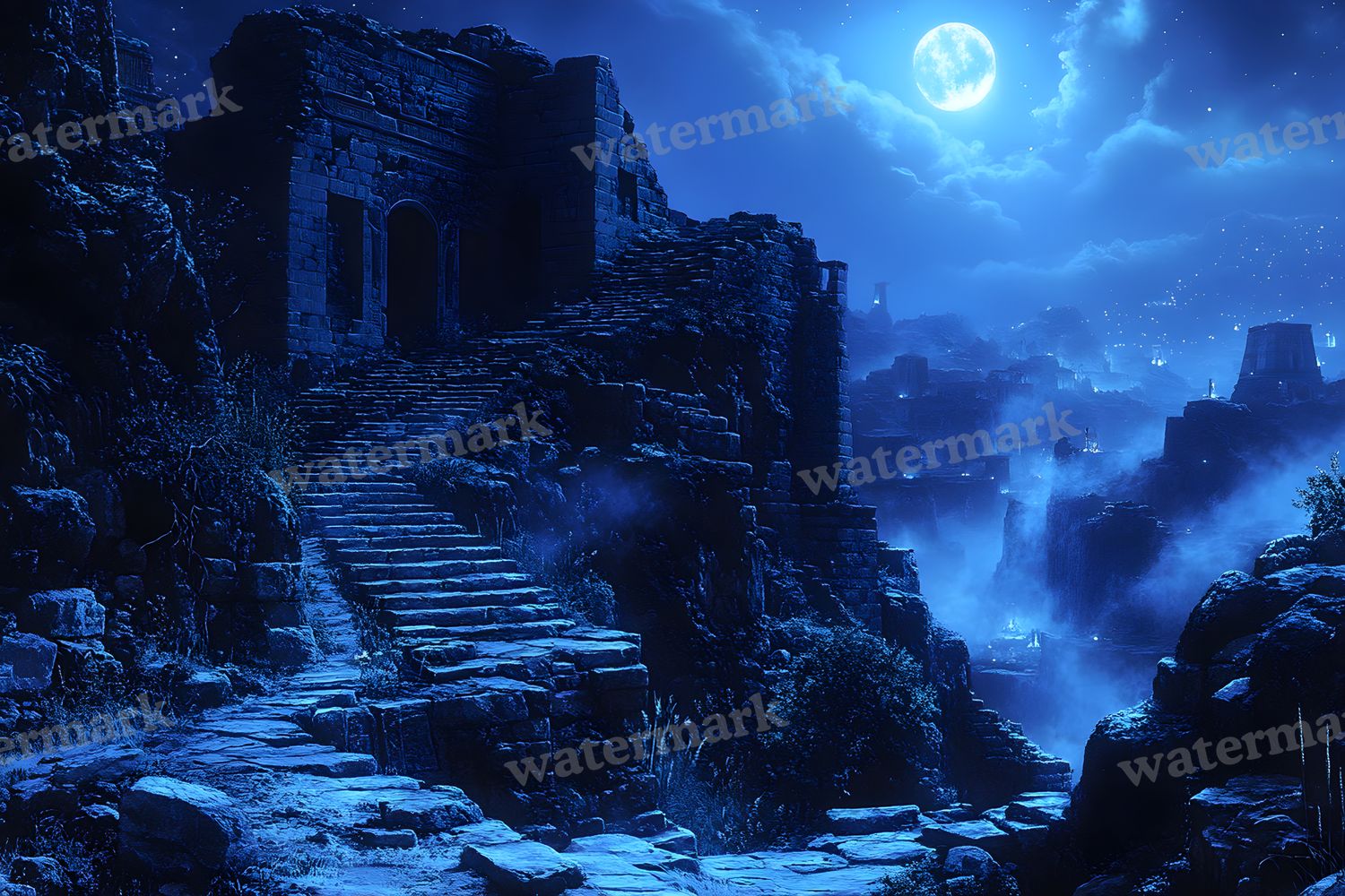 Ancient Egyptian Night Backdrop Images