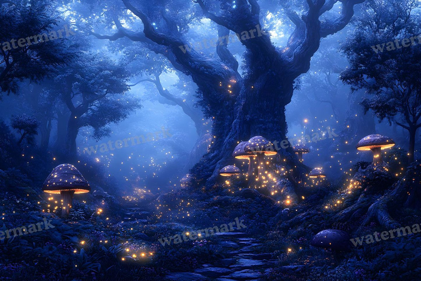 Ancient Fairytale Forest Backdrop Images