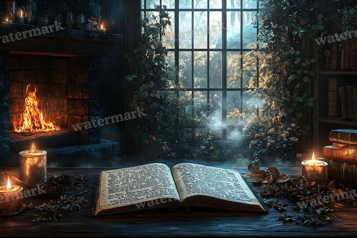 Ancient Witchgrimoire Backdrop Images