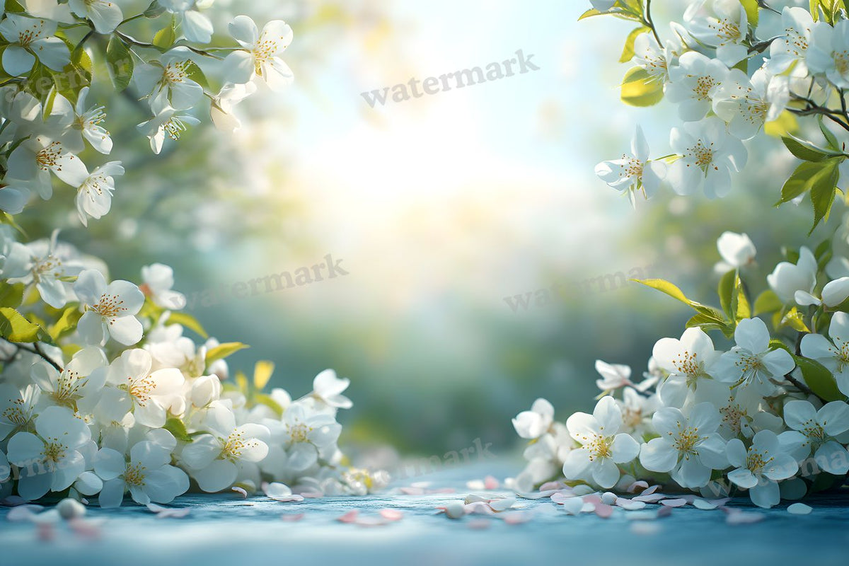 Spring Blossom Escape Backdrop Images