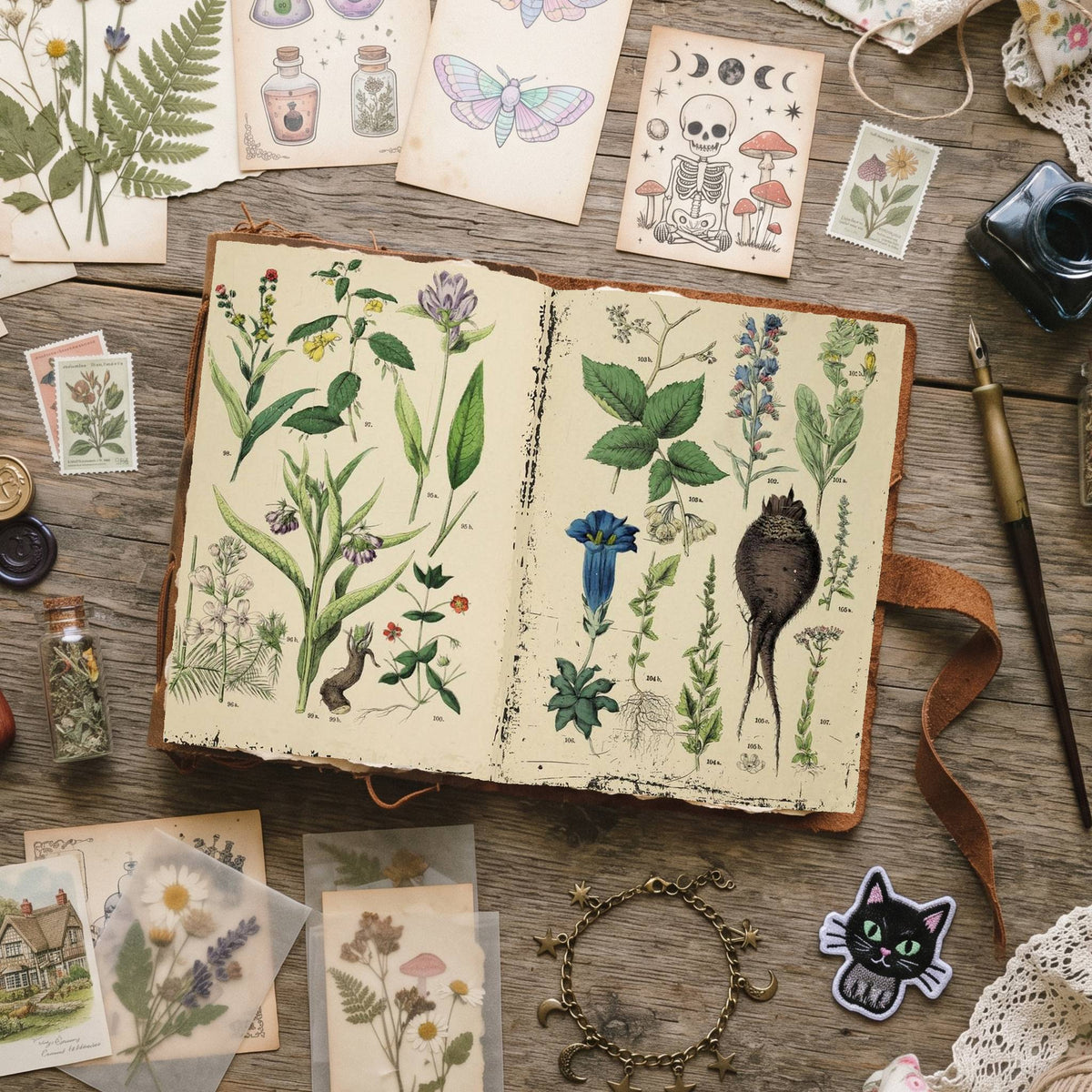 Botanical Digital Papers