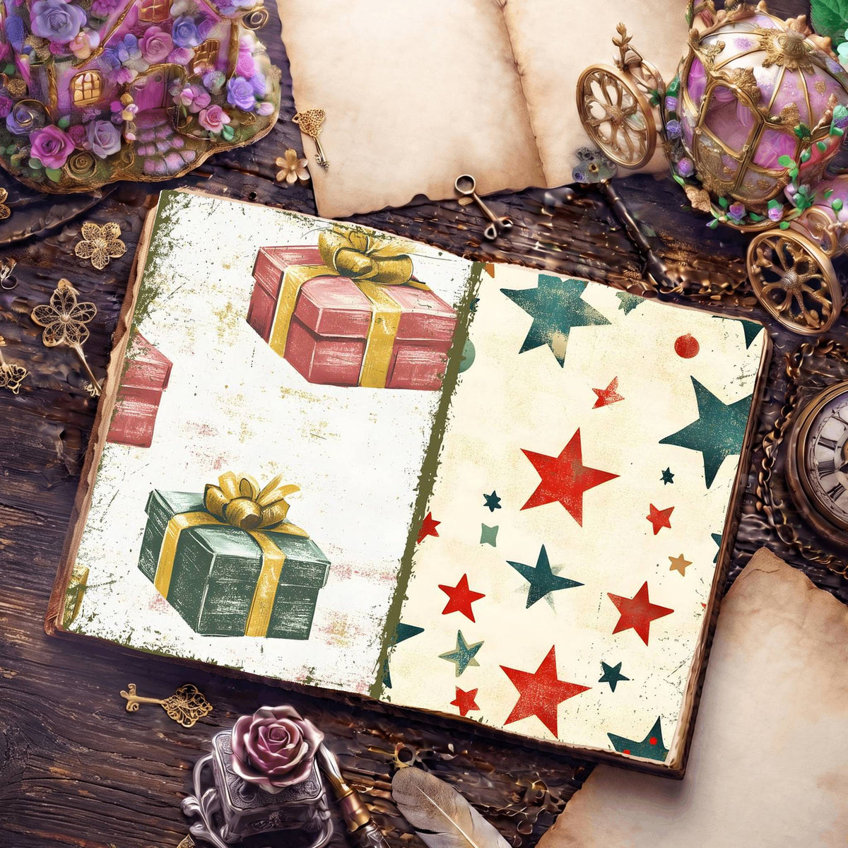 Christmas Digital Papers