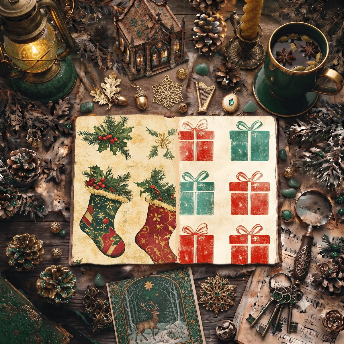 Christmas Digital Papers
