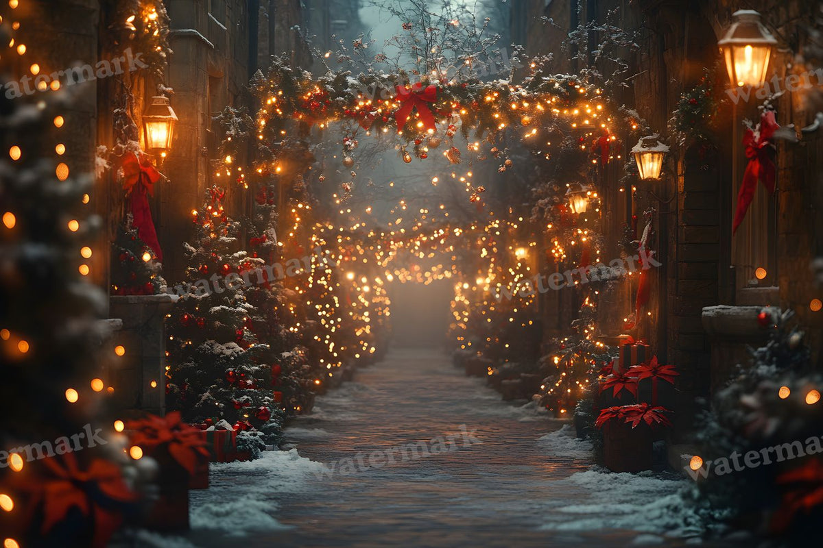 Classic Christmas Backdrop Images