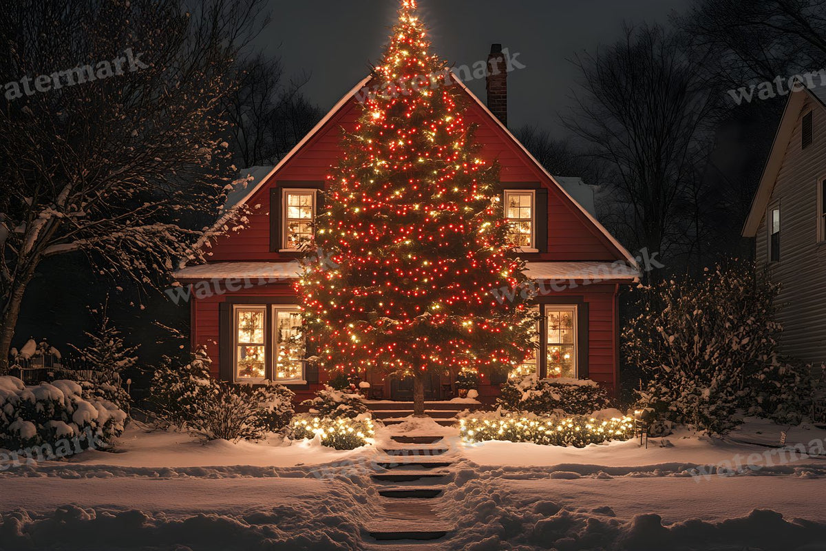 Classic Christmas Backdrop Images