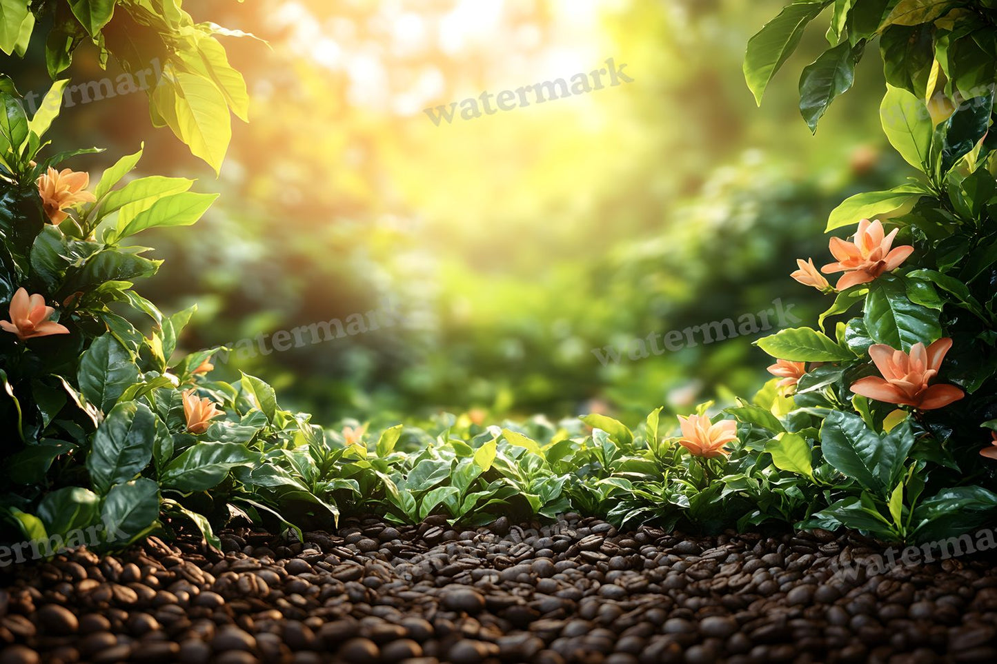 Coffee Shop Setting Backdrop Images