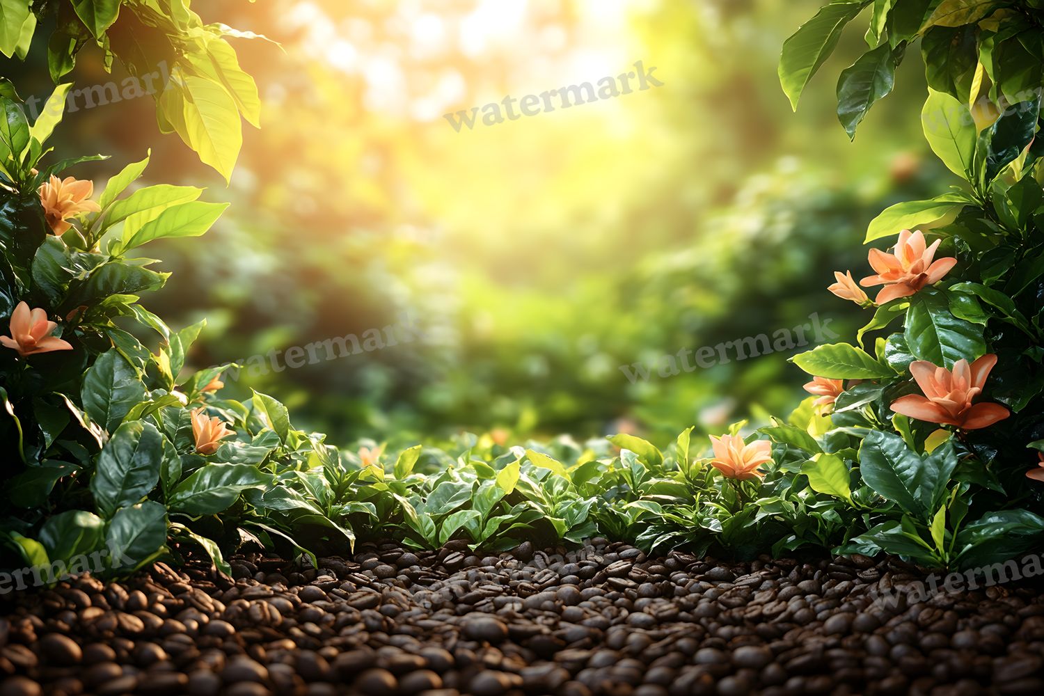Coffee Shop Setting Backdrop Images