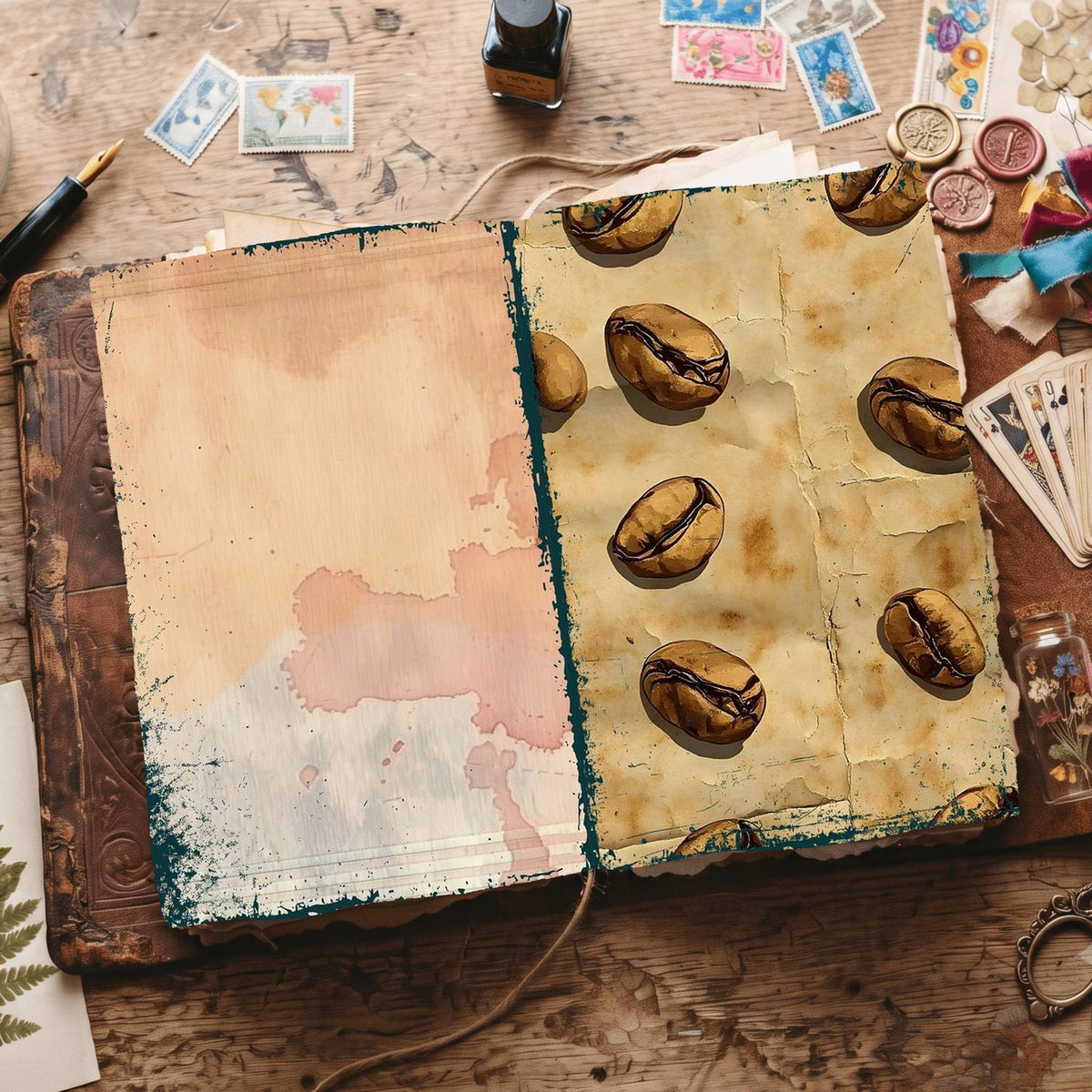 Coffee Digital Papers