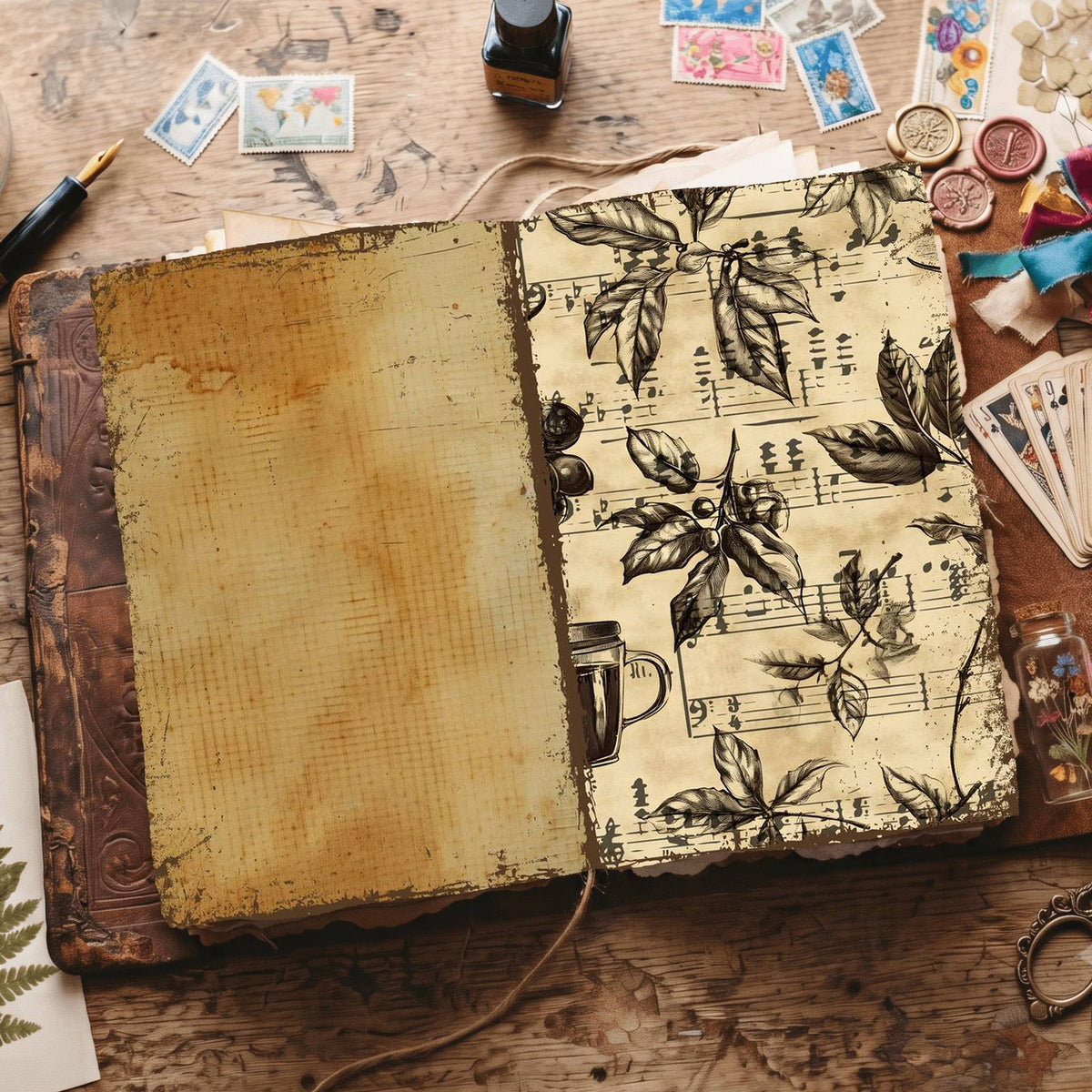 Coffee Digital Papers