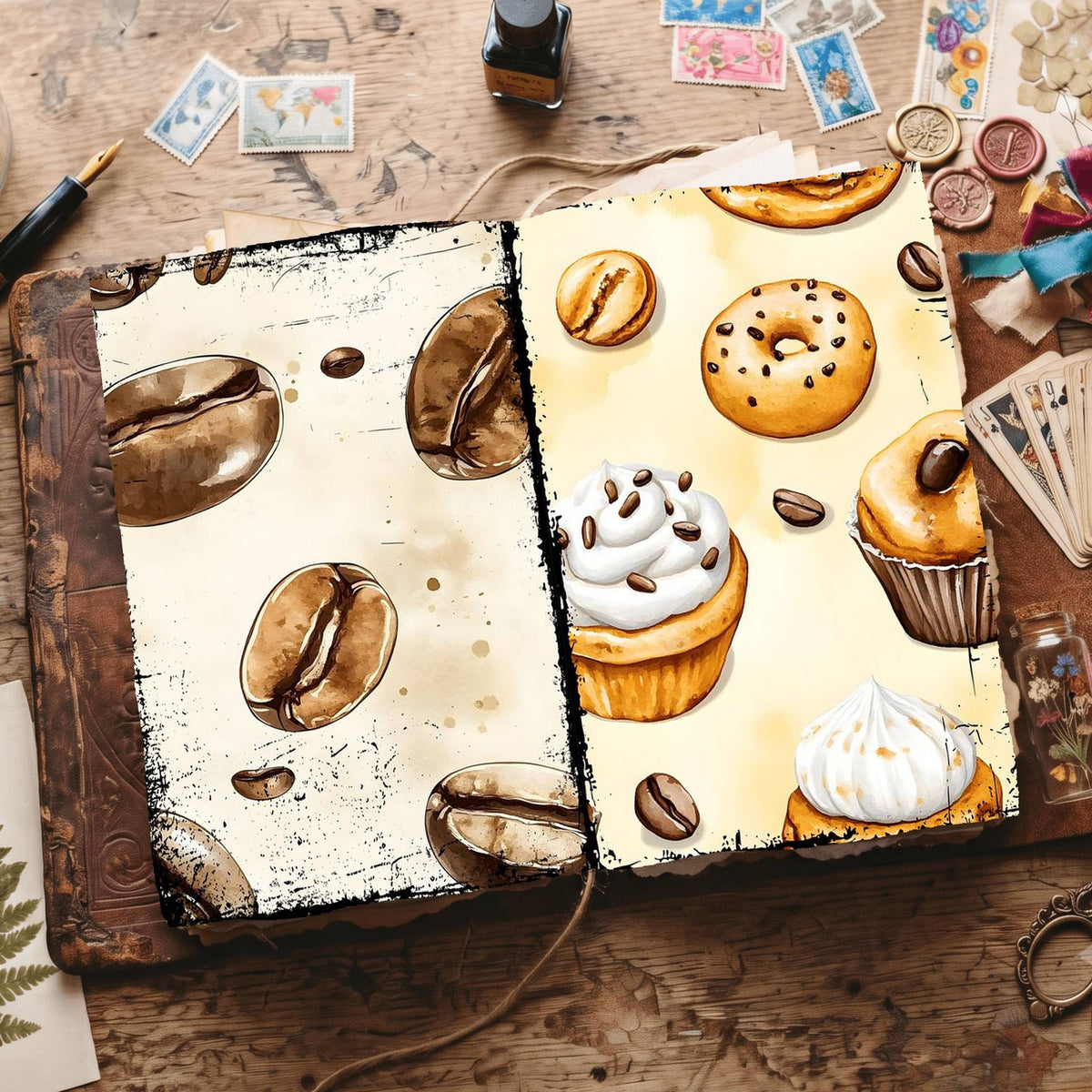Coffee Digital Papers