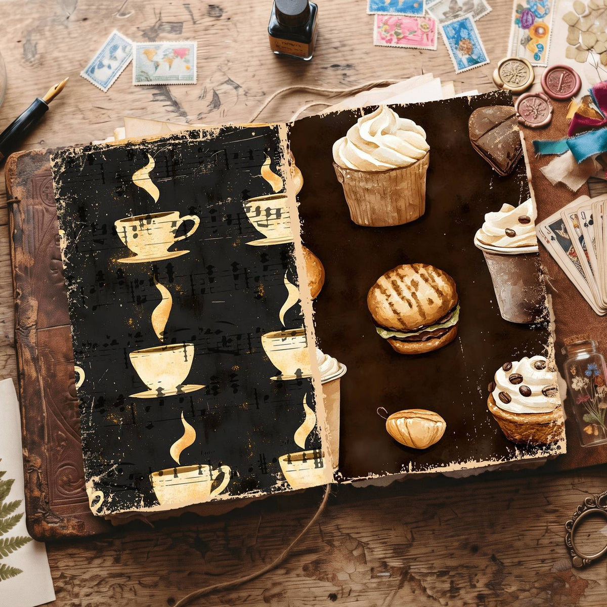 Coffee Digital Papers