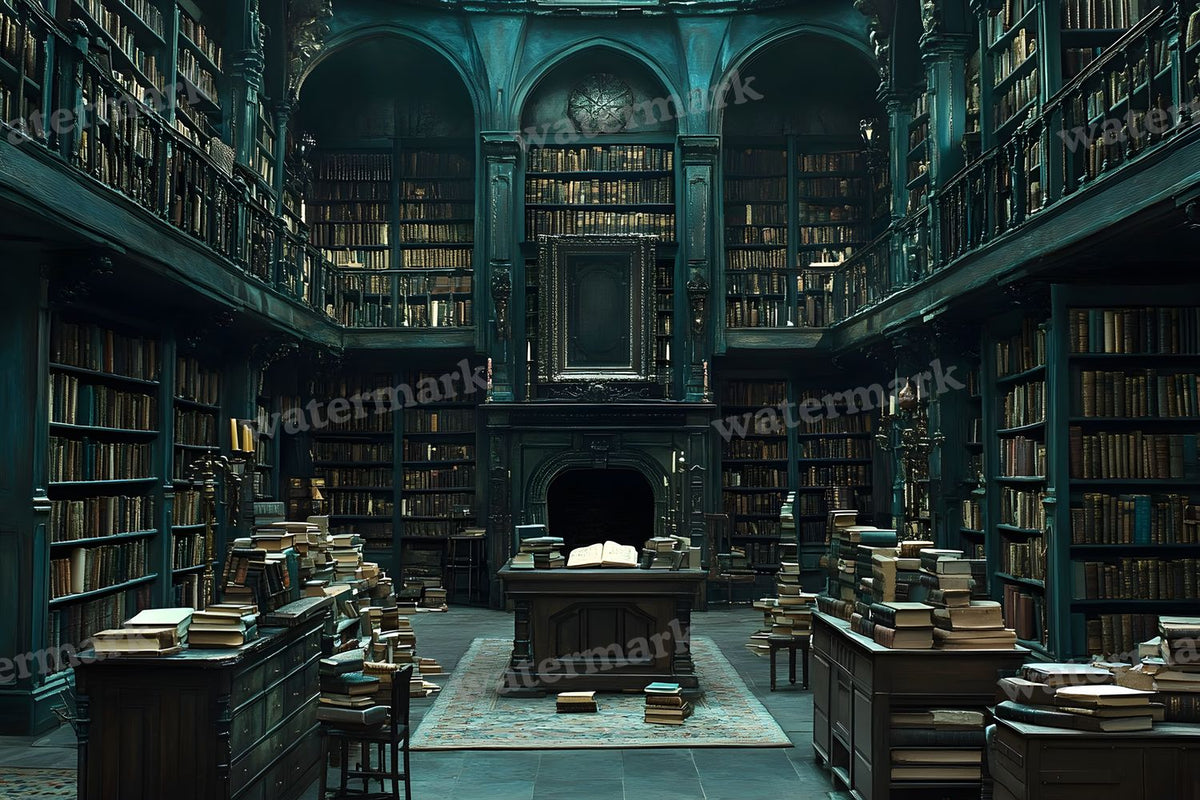 Dark Academia Study Backdrop Images