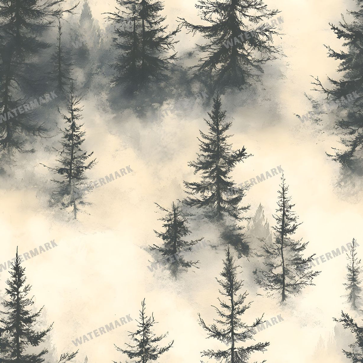 Forest Seamless Pattern