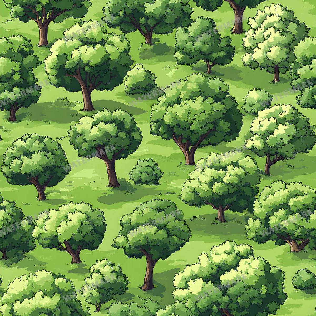 Forest Seamless Pattern