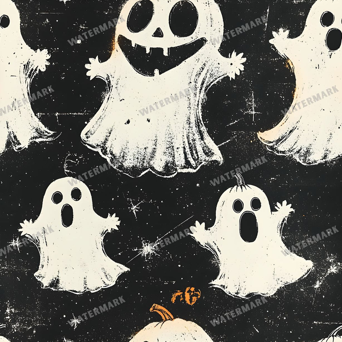 Halloween Seamless Pattern