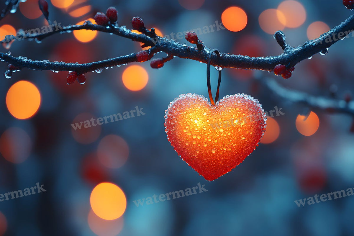 Valentine digital photo backdrop for photo editing, preview 33