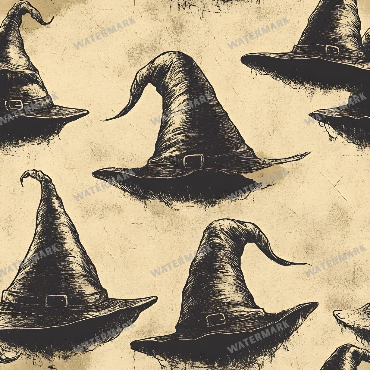 Witchcraft Seamless Pattern