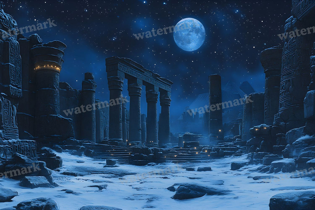 Ancient Egyptian Night Backdrop Images
