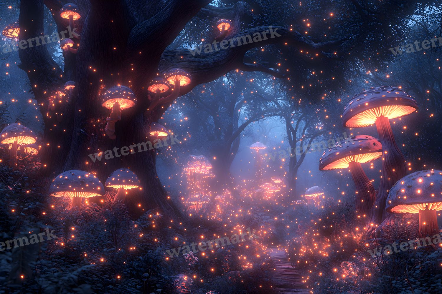 Ancient Fairytale Forest Backdrop Images