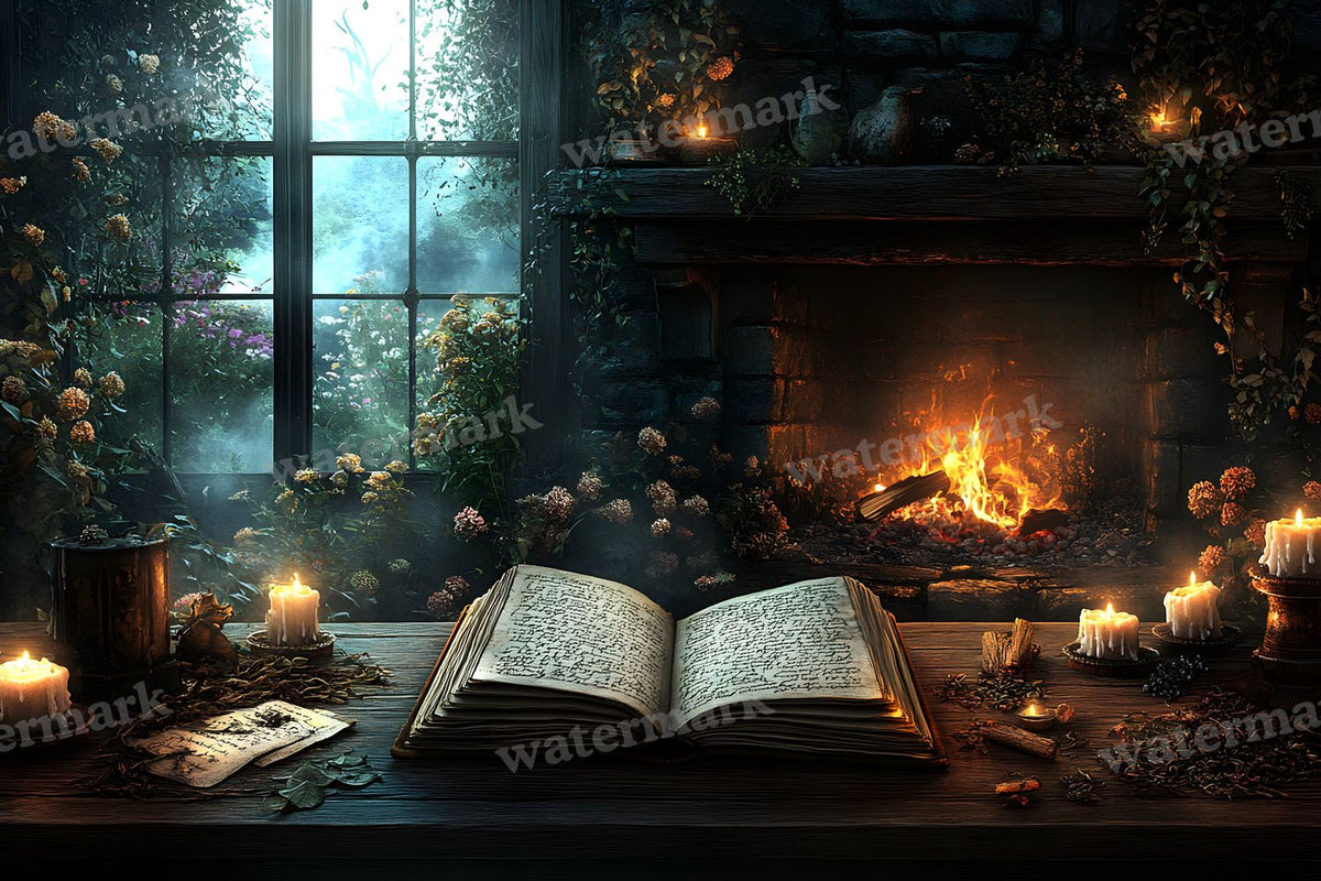 Ancient Witchgrimoire Backdrop Images