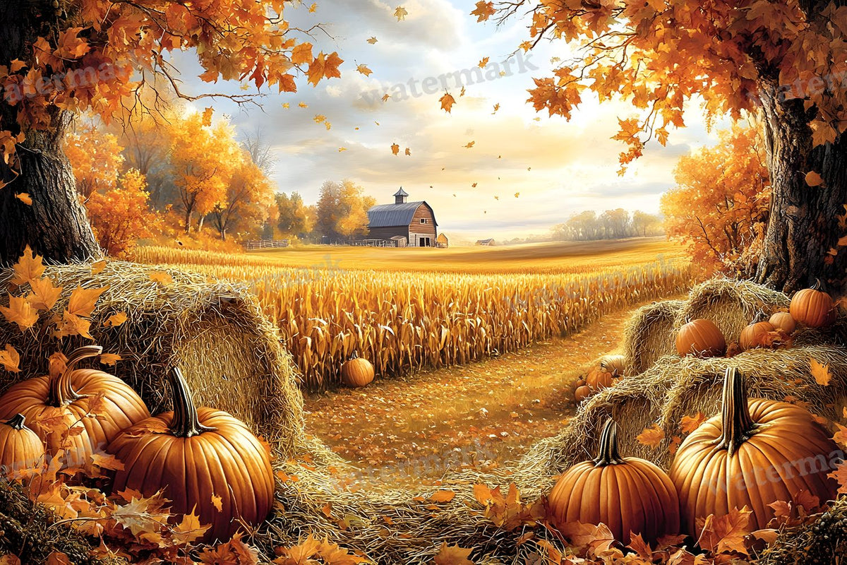 Autumn Harvest Backdrop Images