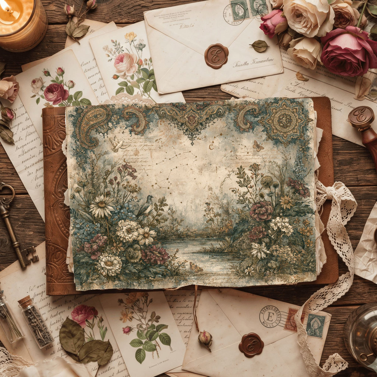 Carefree Bohemian Printable Paper