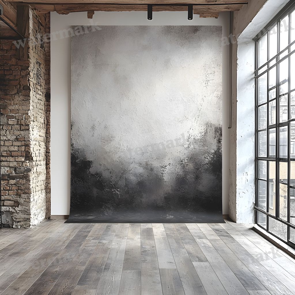 Rustic Textured Wall digital photo backdrop for photo editing, preview 34