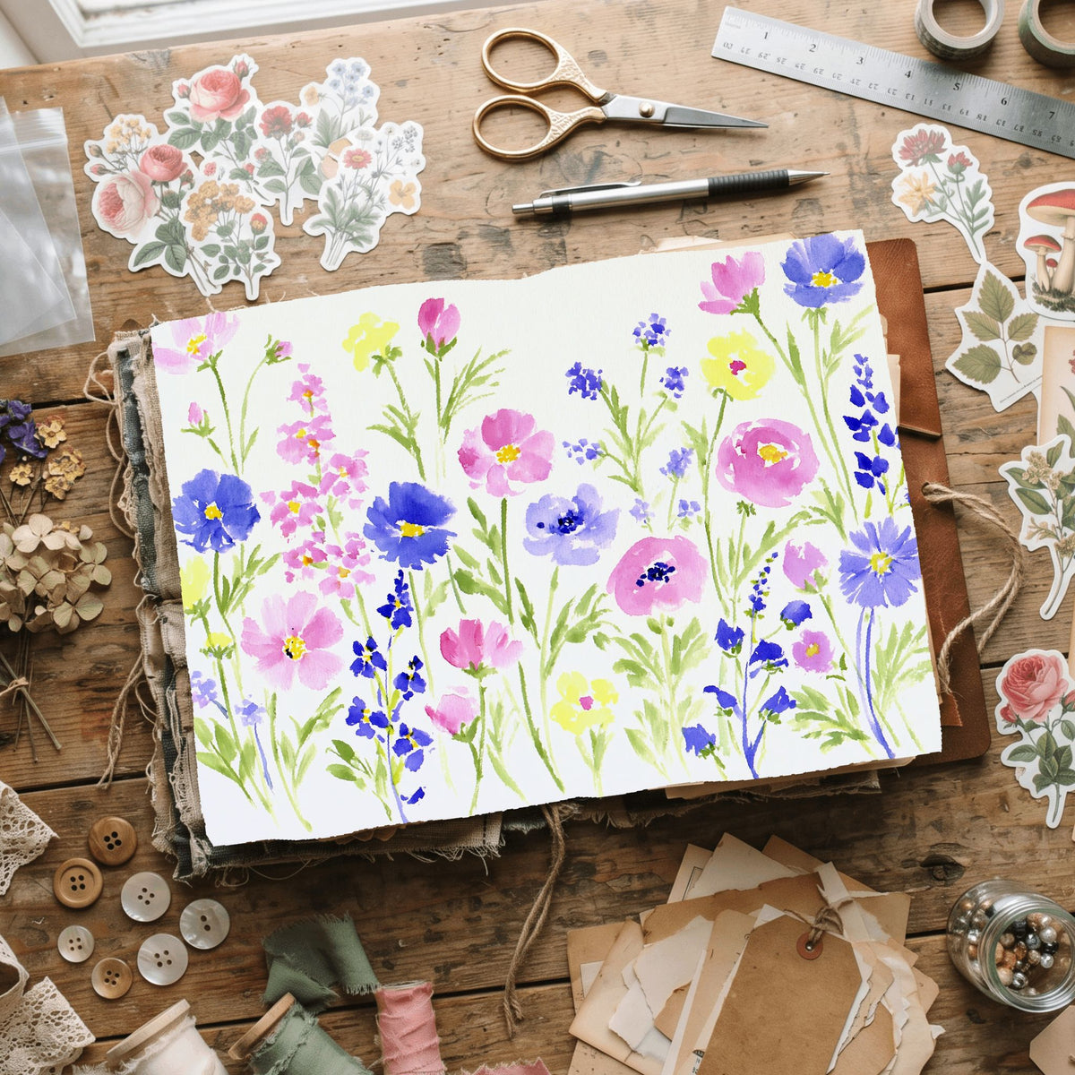 Soft Impressionist Landscape Painting