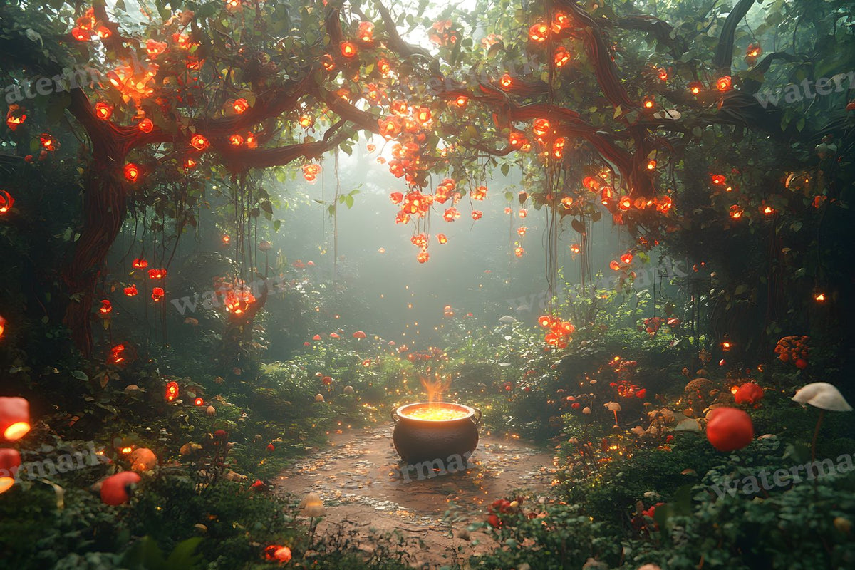 Wicked Witch Garden Backdrop Images