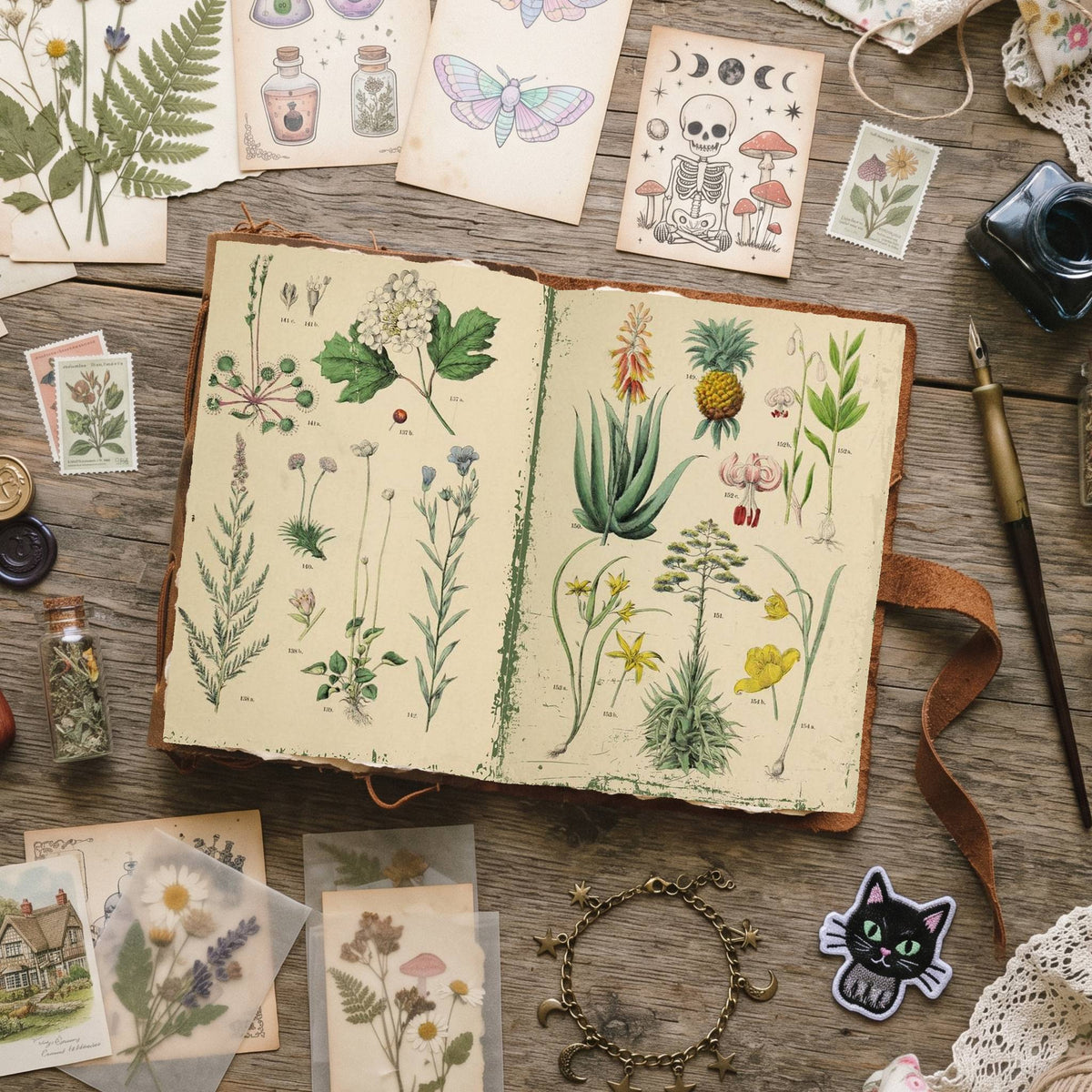 Botanical Digital Papers