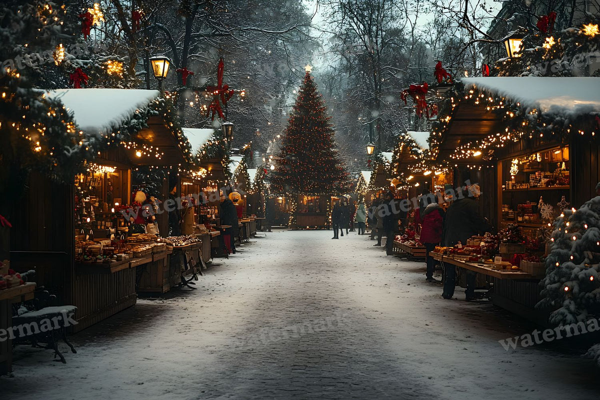Classic Christmas Backdrop Images