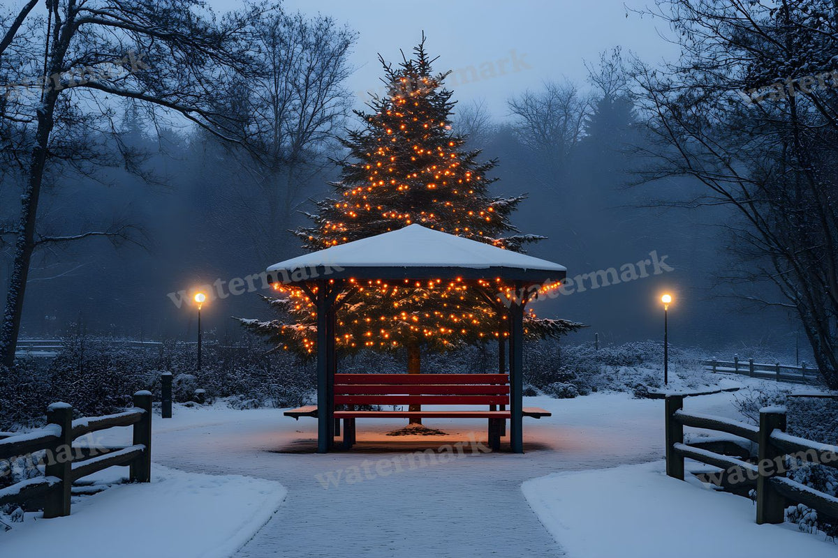 Classic Christmas Backdrop Images