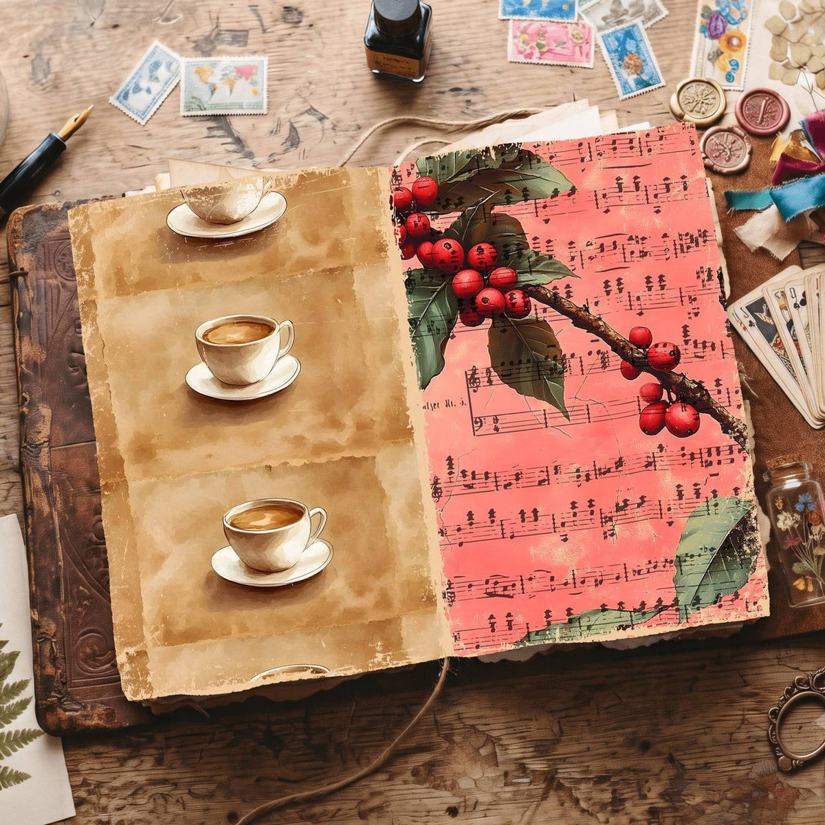 Coffee Digital Papers