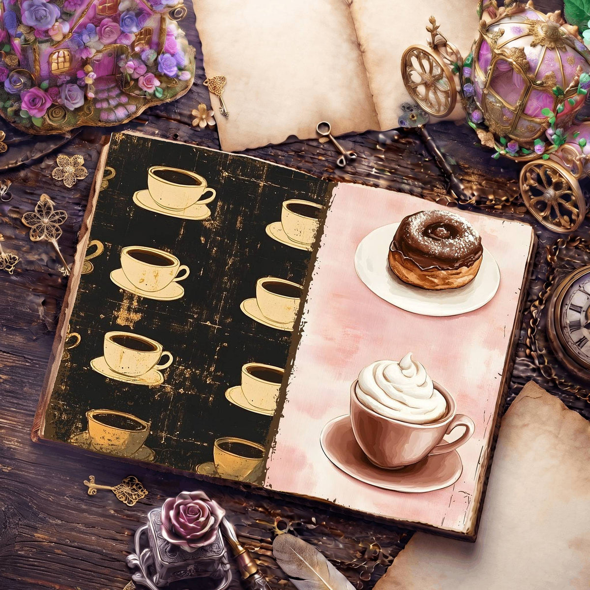 Coffee Digital Papers