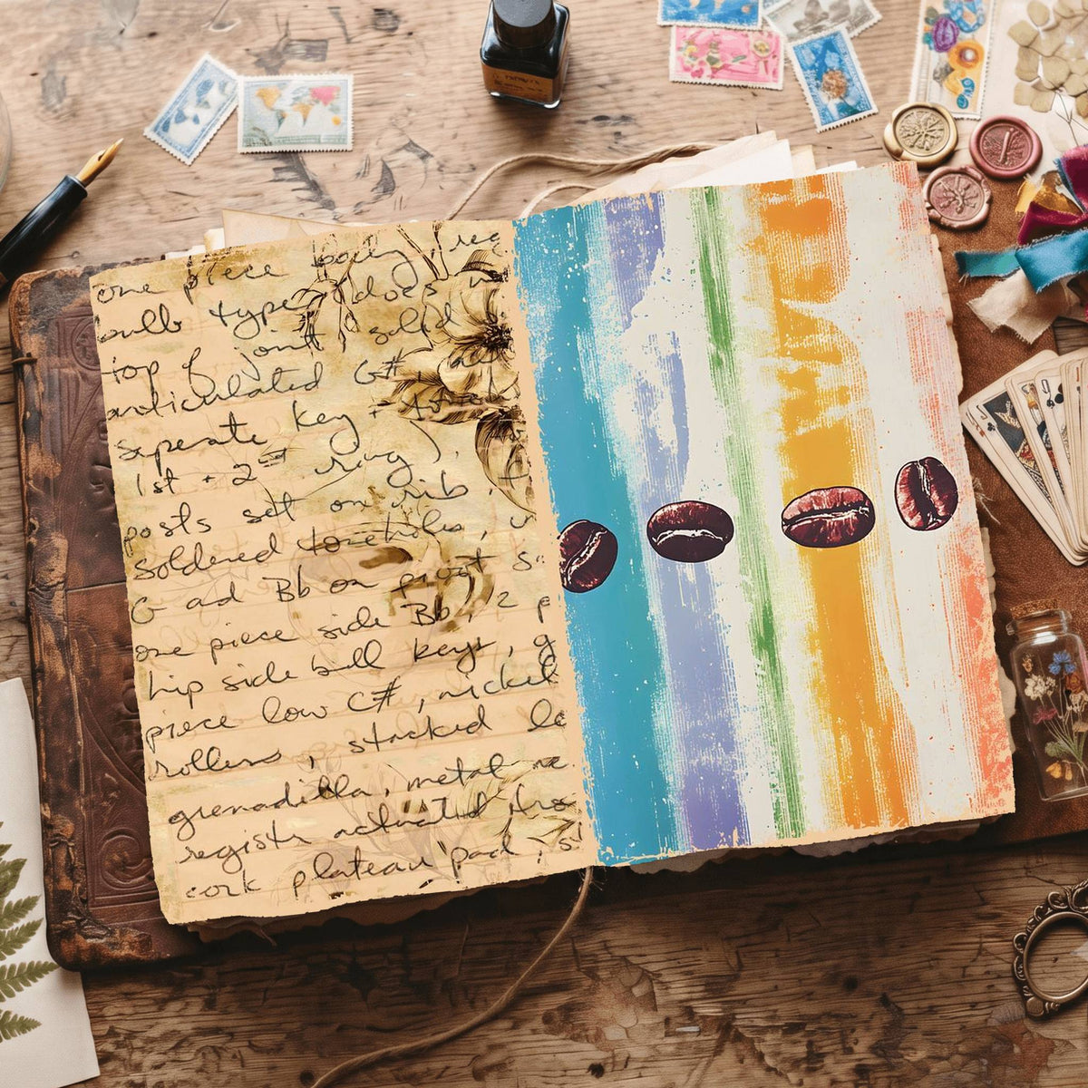 Coffee Digital Papers