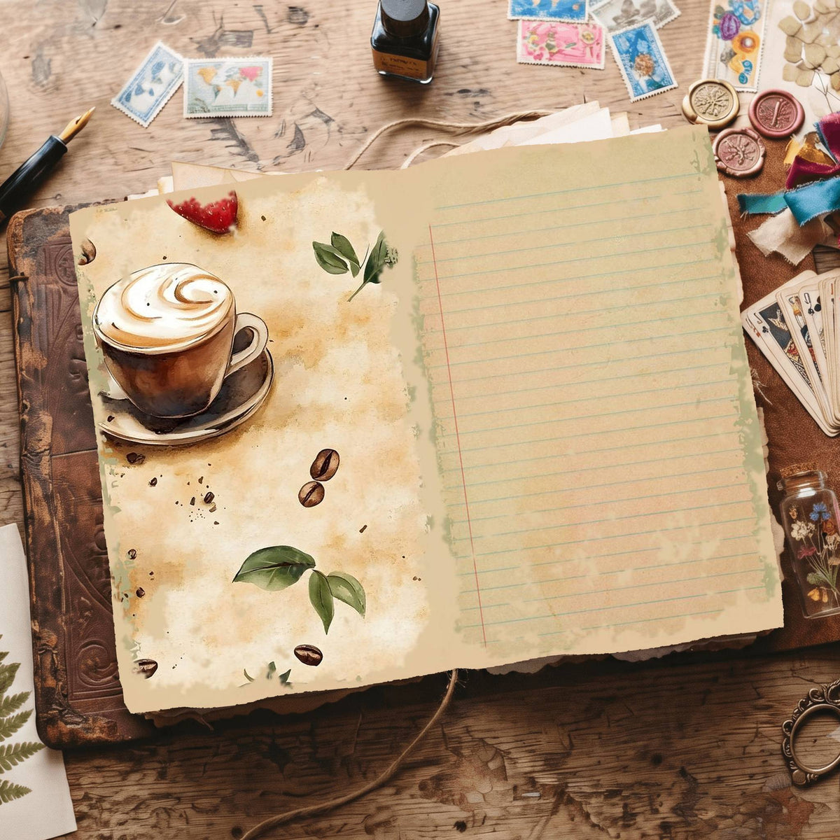 Coffee Digital Papers
