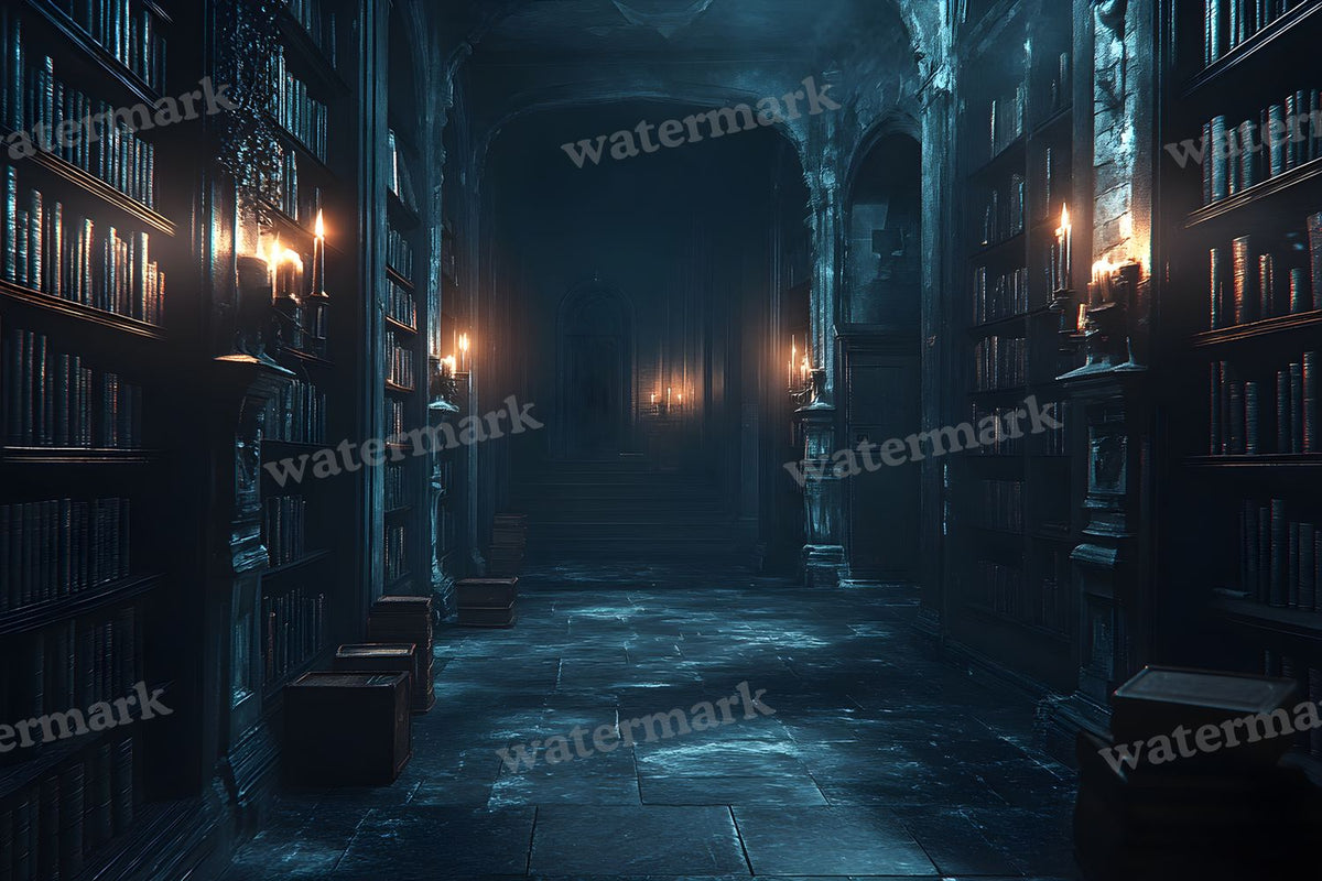 Dark Academia Study Backdrop Images