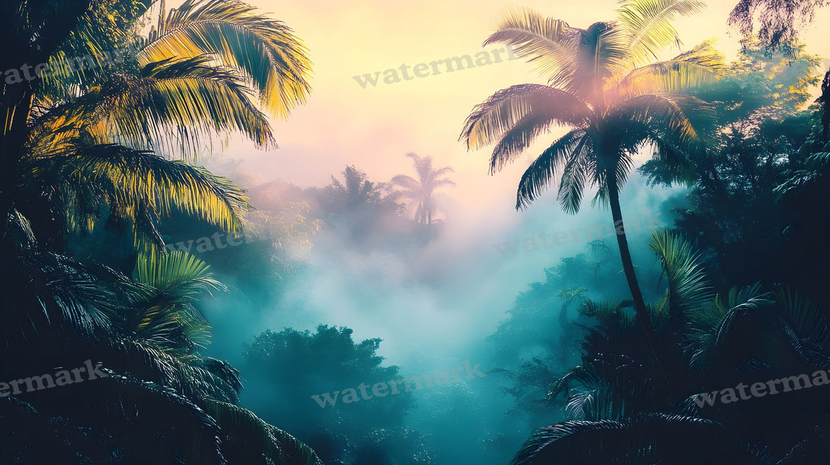 Tropical Forest Backdrop Images