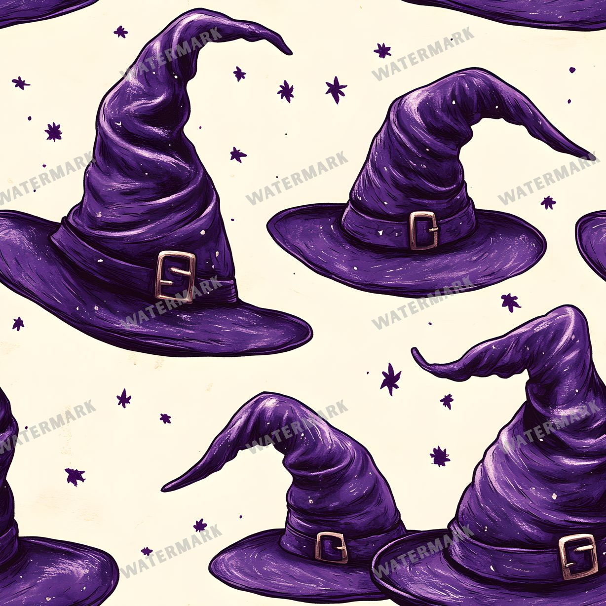 Witchcraft Seamless Pattern