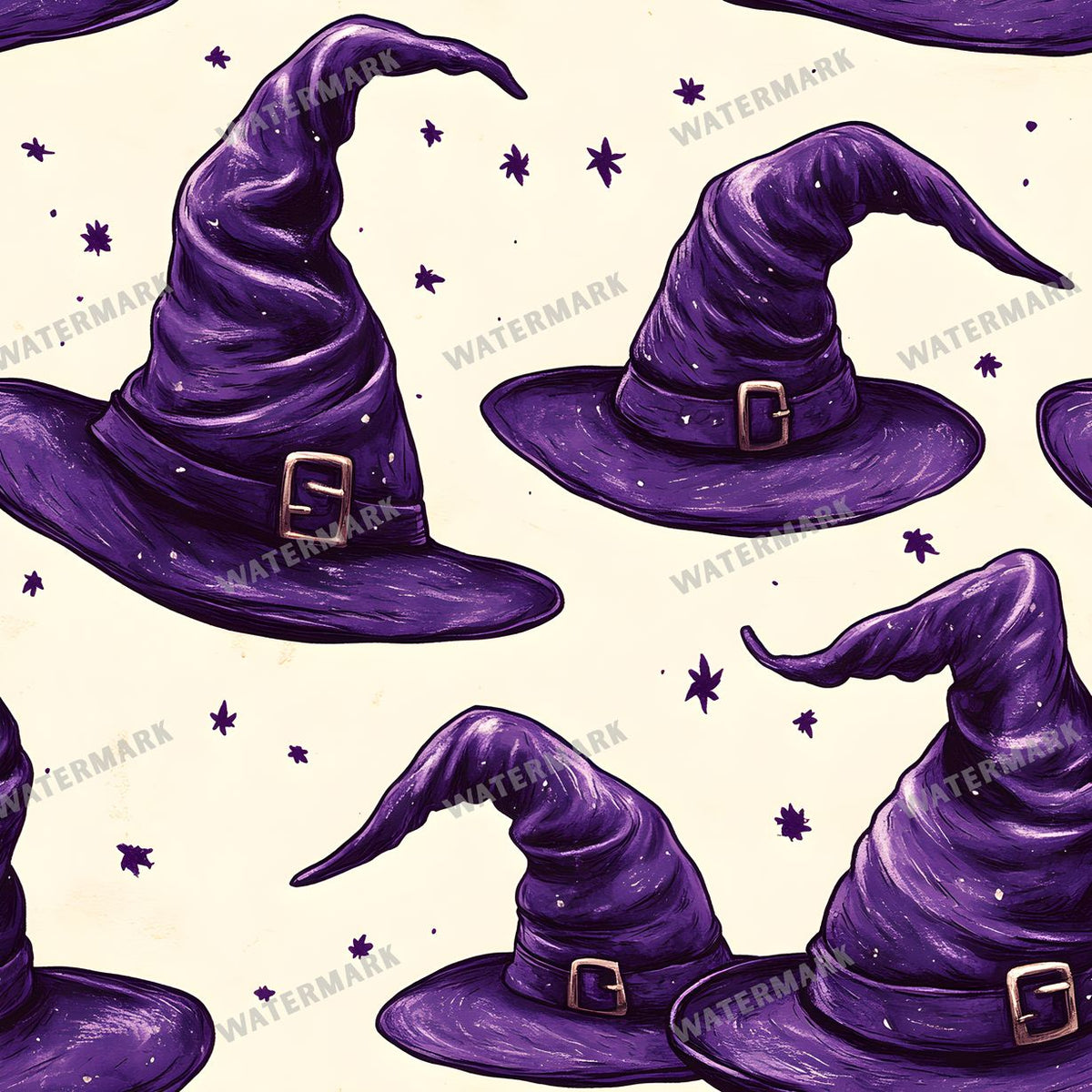 Witchcraft Seamless Pattern