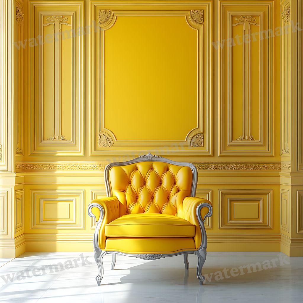 Yellow Pastel Room Backdrop Images