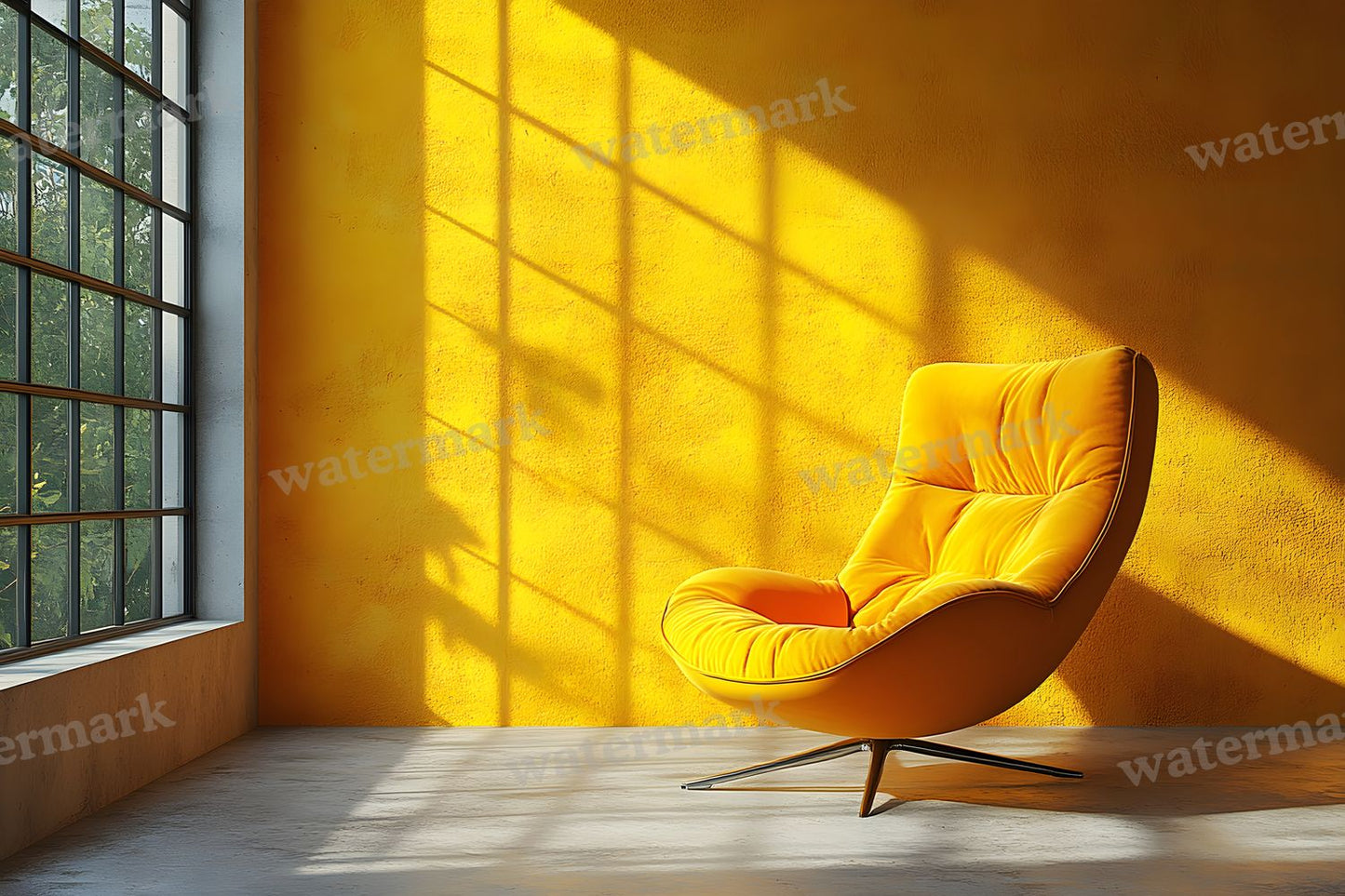 Yellow Vintage Room Backdrop Images