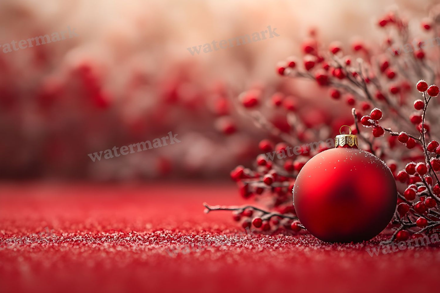 Red Christmas Backdrop Images