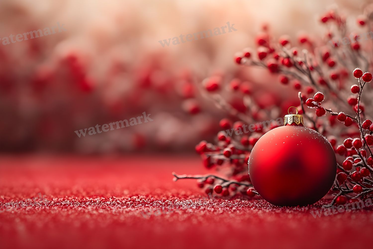 Red Christmas Backdrop Images