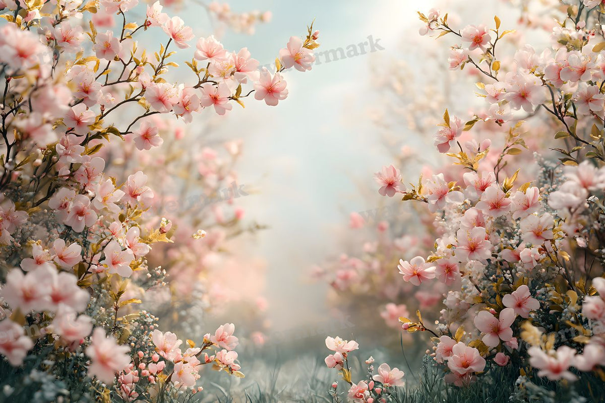 Spring Blossom Escape Backdrop Images