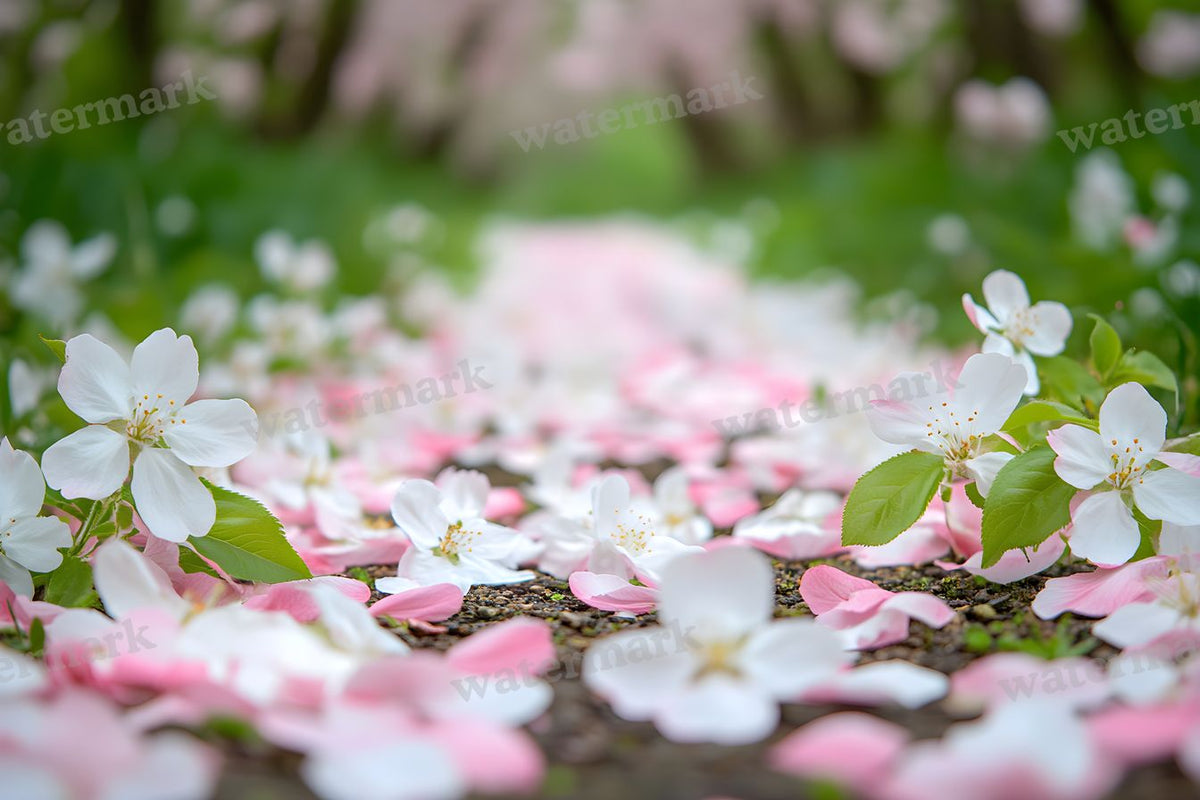 Spring Blossom Escape Backdrop Images