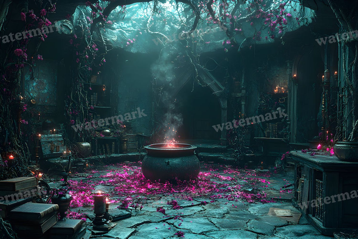 Wicked Witch Garden Backdrop Images