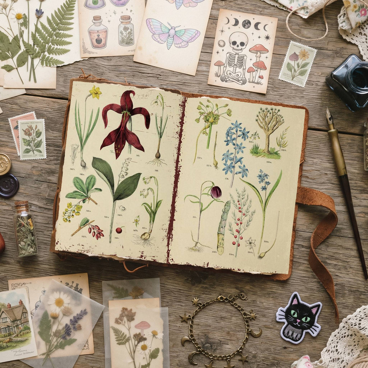 Botanical Digital Papers